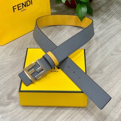Fendl 芬迪 宽40Mm双面原版小牛皮 搭配单钌钯电镀扣 完美的手感.油边 出众的设计.风格 高贵奢华 时尚大方 高清实拍 货真价实 品质保证 双面用