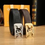 特 Lv自动秘原单高端品质专柜官网同步支持nfc感应宽度3.5自动精美扣头意大利进口头层原版花纹纹理消晰真实感超强打造全新的视觉3D郊果高档客户入手送礼自用佳品