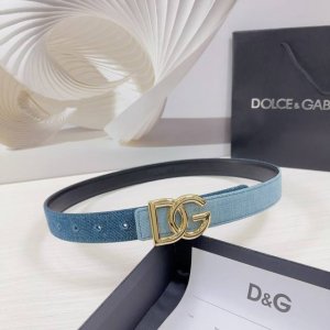 3.0Cm D&G杜嘉班纳腰带，专用牛仔布搭配头层牛皮皮料，长度：.75.80.85.90.95.100欧，铜五金扣原版开模定制庆祝]