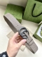 宽度4.0Cm Gucci 这款单品将品牌的过去与未来贯通在一起，以现代风格的全新设计诠释了经典设计元素。Guccio Gucci字母交织图案巧妙融入纹理和材质