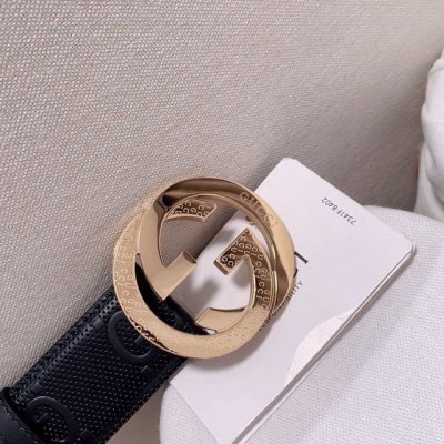 特 Gucci专柜同款 进口牛皮g家专用进口底衬里 搭配纯铜五金带扣，纯进口机械车线，工艺精细宽度40Mm