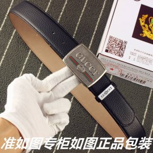 品名：古奇.Gu Cci原单 DDD 型号：认准如图专柜包装，赠送打孔器 DDD 材料：百分百头层牛皮，保证真皮。24K纯钢扣红绿布系列专柜同等质量， 送人自用