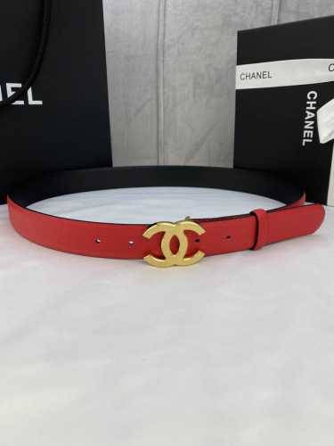 特 宽度3.0Cm Chanel 香奈儿荔枝纹牛皮支持Nfc芯片官方网站链接扫码验证、金 银 色镶钻钢扣。
