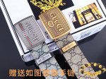 皮带：古奇.Gu...Cci原单 腰带：百分百头层牛皮，保证真皮。24K纯钢扣双面可用专柜同等质量， 送人自用首选 包装： 请认准如图专柜包装，赠送打孔器，银联