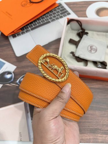 特 Hermes 爱马仕皮带 ，3.8Cm宽度，