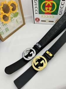 品名：古奇.Gu...Ci 原单 材质：原单牛皮腰带 专柜原单品质、做工精细，时尚大牌，送人自用首选包装： 请认准如图专柜包装赠送打孔器手提袋专柜礼盒宽度3.8