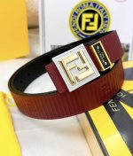 皮带 Fendi.芬迪..顶级原单复刻. 腰带 百分百头层牛皮 保证真皮 双层Ff浮雕工艺设计24K纯钢扣材质 永不掉色进口小牛皮正反双面使用商场专柜同等质量