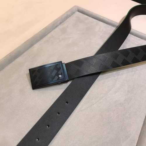 万宝、龙 Mont Blanc 新款 进口原厂牛皮压花 尺寸3.5Cm 顶级
