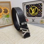 品名：Lv..路易..威登原单 材质：原单牛皮腰带 百分百头层牛皮腰带保证真皮，24K纯钢扣，专柜原单品质、做工精细，时尚大牌，送人自用首选 包装： 请认准如图