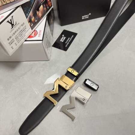 品名：万宝龙 Montblanc 原单 材质：原单牛皮腰带 百分百头层牛皮腰带保证真皮，24K纯钢扣，专柜原单品质、做工精细，时尚大牌，送人自用首选 包装： 请 - 点击图像关闭