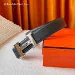 特P200 Hermes 爱马仕，宽3.8Cm进口原版皮带身，双面可两面用，精品电镀五金 ！顶级P240