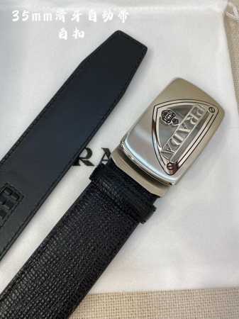 特 普拉达男士自动腰带- 宽度34Mm 316精品钢扣 精工打造 手感柔软 可以裁剪 - 点击图像关闭