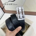 品牌： 古奇 新款进口小牛皮，手感细腻柔软。搭配纯钢自动精品钢扣，宽度：3.5Cm