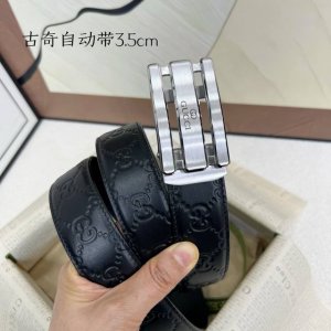 品牌： 古奇 新款进口小牛皮，手感细腻柔软。搭配纯钢自动精品钢扣，宽度：3.5Cm