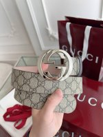 Gu～Cci古驰法国原厂皮料，黑色全皮 尺寸4.0厘米 顶级 原单120