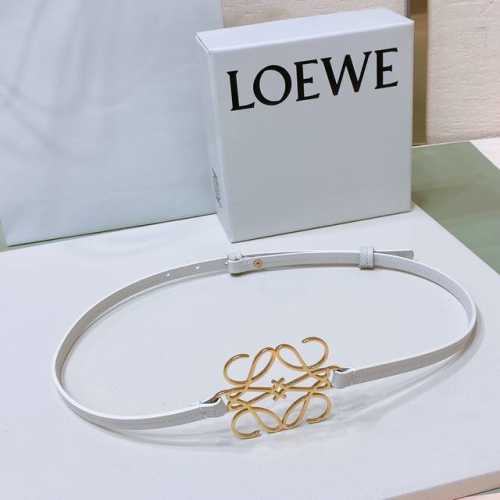 罗意威.Loewe 女士腰带官方同步，镂空金属腰带，光滑牛皮革腰带，五金4.0Cm、皮带身1.0Cm精品，正面饰有anagram牛皮革镂空装饰，实物拍摄，送礼自