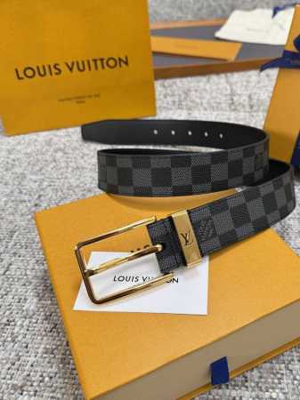 Louis Vuitton Lv腰带 系列 原厂五金 精致手工绘边 柔软舒适 宽3.5 - 点击图像关闭