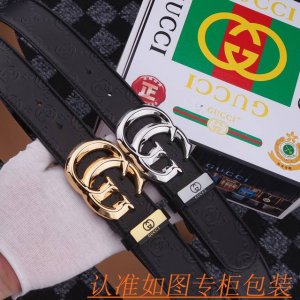 品名：古奇.Gu...Cci原单腰带 材料：百分百头层牛皮腰带，保证真皮皮带，专柜原单品质、做工精细，送人自用首选 包装： 请认准如图专柜包装，赠送打孔器，银联