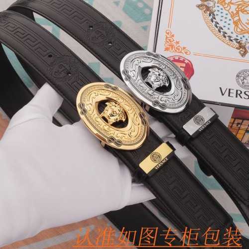 品名：范思哲皮带原单腰带 材料：百分百头层牛皮腰带，保证真皮皮带，专柜原单品质、做工精细，送人自用首选 包装： 请认准如图专柜包装，赠送打孔器，银联发票，宽度3