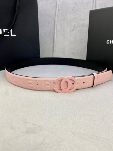 特 宽度3.0cm Chanel 香奈儿 进口柔软小牛皮支持NFC芯片官方网站链接扫码验证、哑色精品钢扣。