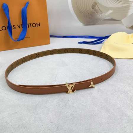 2.0Cm 路易威登Lv腰带，双面头层牛皮皮料，长度：.75.80.85.90.95.100.105.110欧，铜五金扣原版开模定制庆祝] - 点击图像关闭