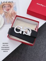 特 Ferragamo.菲拉格慕 全套包装 支持Nfc扫码 宽度3.5Cm 高级定制款男士皮带 双面进口牛皮 可双面使用 自行选择搭配 真材实料 很有质感 时尚