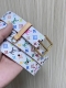 当季新款，3.0Mm白彩，路易威登与日本艺术家村上隆联袂打造L Lv D-Ring 双面腰 带，以Monogram Multicolor 帆布展现艺术家对品牌经