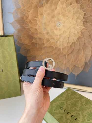 特 Gucci专柜货 正版开模 原厂进口面料顶级做工 原单品质 高端商务休闲款 简约百搭 宽度2.0Cm