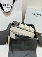 特 Celine 2024新款女士凯旋们腰带 Triomphe 双面顶级小牛皮腰带 百搭时尚潮流，宽2.5Cm
