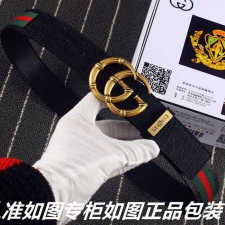 品名：古奇.Gu Cci原单 型号：认准如图专柜包装，赠送打孔器 材料：百分百头层牛皮，保证真皮。24K纯钢扣，古铜色工艺红绿布系列专柜同等质量， 送人自用首选 - 点击图像关闭