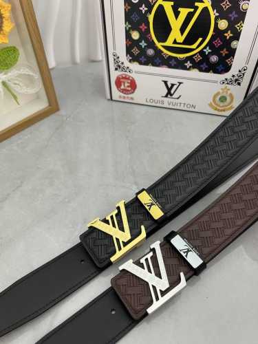 品名：Lv..路易..威登原单 材质：原单牛皮腰带 百分百头层牛皮腰带保证真皮，24K纯钢扣，专柜原单品质、做工精细，时尚大牌，送人自用首选 包装： 请认准如图