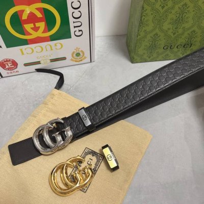 品名：古奇.Gu...Ci 原单 材质：原单牛皮腰带 专柜原单品质、做工精细，时尚大牌，送人自用首选 包装： 请认准如图专柜包装赠送打孔器手提袋专柜礼盒宽度3.