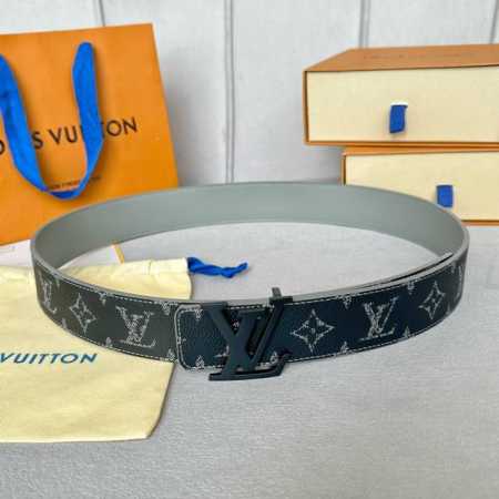 圖片包裝10 寬：40Mm 驢家新品 驢家出品 定制帆布面料字母為淡色漸變效果 進口配色小牛皮底 質感極佳 精緻字母搭扣 雙面用 - 点击图像关闭