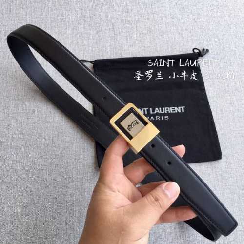 圣 罗 兰 3.0Cm专柜在售爆款 感谢客户反馈实拍图 顶级货 自己看细节 都有货 码数齐