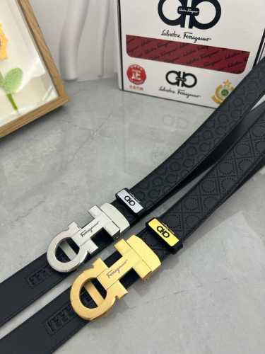 品名：菲拉格幕 自动带 材质：原单牛皮腰带 百分百头层牛皮腰带保证真皮，24K纯钢扣，专柜原单品质、做工精细，时尚大牌，送人自用首选 包装： 请认准如图专柜包装
