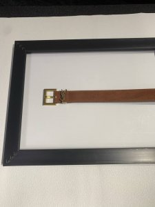 Ysl官网同步新款宽度3.0专柜同步秋冬麂皮系列，正品开模五金细节全对，五金字体非常清晰，皮颜色全对