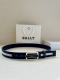 特 Bally 巴利 专柜同款 男士腰带 宽3.4Cm 这款选用反面进口牛皮精制而成 正面金属珐琅扣 简约百搭 可调式长度可轻松匹配完美尺寸