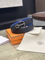 特 爱马仕 精品掌纹 Cargo Belt Buckle & Reversible Leather Strap 27Mm