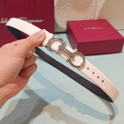 2.5Cm菲拉格慕腰带，双面头层进口牛皮，长度：75.80.85.90.95.100.105欧，铜五针扣原版开模定制 DDD