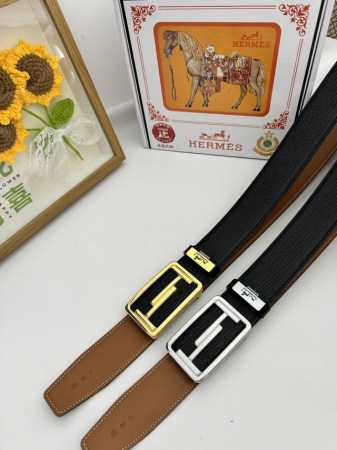 品名：爱马仕.Hermès 原单 材质：原单牛皮腰带 百分百头层牛皮腰带保证真皮，24K纯钢扣，专柜原单品质、做工精细，时尚大牌，送人自用首选 包装： 请认准如 - 点击图像关闭