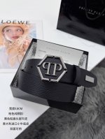 顶级货品 宽度3.8Cm 粒面荔枝纹头层牛皮搭配意大利进口底皮， 精细做工，品质好货。 纯铜扣头 金色 银色 枪色 码数：100-125Cm 包装：全套包装