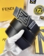 皮带：Fendi.芬迪..顶级原单复刻. 腰带：百分百头层牛皮，保证真皮。双层ff斜面磨砂烤漆24K纯钢扣材质，永不掉色纯手工一针一线缝制小牛皮正反双面
