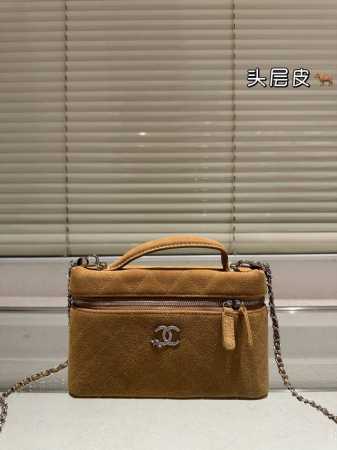 Chanel 25C饭盒Loropiana 19饭盒 原版麂皮19Cm配盒子 - 点击图像关闭