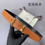 Her~Mes- 宽度35Mm精品 双面 原版皮 配精品扣，顶级品质，精工制作，高端奢华