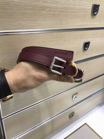 特 配送专柜包装 打孔针 宽20Mm，原单进口小牛皮 头层牛皮，搭配原单钌钯电镀G针扣搭配间色戒指，手感.油边近乎完美，原产皮料定制，质感无可挑剔，出众的细节， - 点击图像关闭
