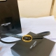 Saint Laurent 23圣罗兰女士腰带皮带 原厂精密电渡扣头，意大利原厂皮，宽1.5Cm，代购级。