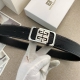 纪梵希 特种皮腰带系列 原厂五金精品不锈钢扣 手感柔软舒适 宽3.8Cm