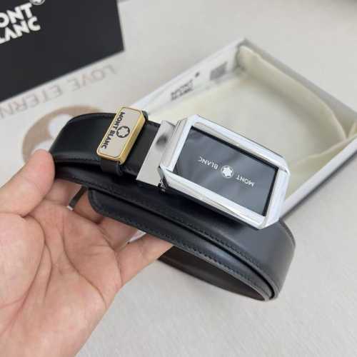 品名：万宝龙.Montblanc原单·腰带·皮带P210 型号：挂扣，新款原版经典精品双色挂扣，实物拍摄，原版头层牛皮 材料：百分百头层牛皮，保证真皮。双面可用