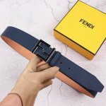 特 片装1 Fendi 芬迪 专柜同款 宽40Mm 男士时尚休闲腰带 原版荔枝纹面+头层磨砂底 顶级做工，搭配标志Ff搭扣，奢华时尚休闲 原单品质。