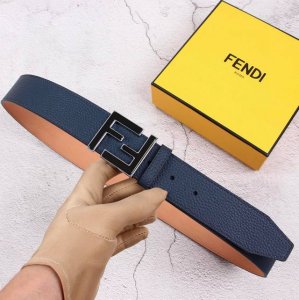 特 片装1 Fendi 芬迪 专柜同款 宽40Mm 男士时尚休闲腰带 原版荔枝纹面+头层磨砂底 顶级做工，搭配标志Ff搭扣，奢华时尚休闲 原单品质。